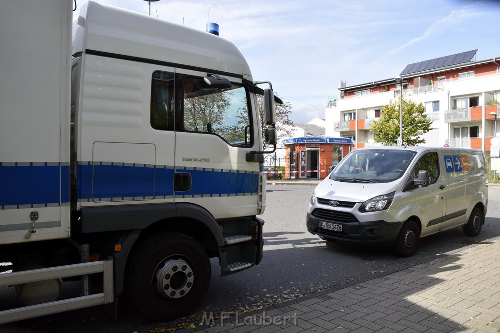 Versuchte Geldautomatensprengung Koeln Nippes Werkstattstr P112.JPG - Miklos Laubert